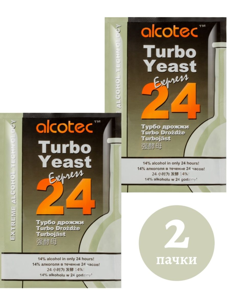 

Дрожжи спиртовые ALCOTEC 24 Express Turbo