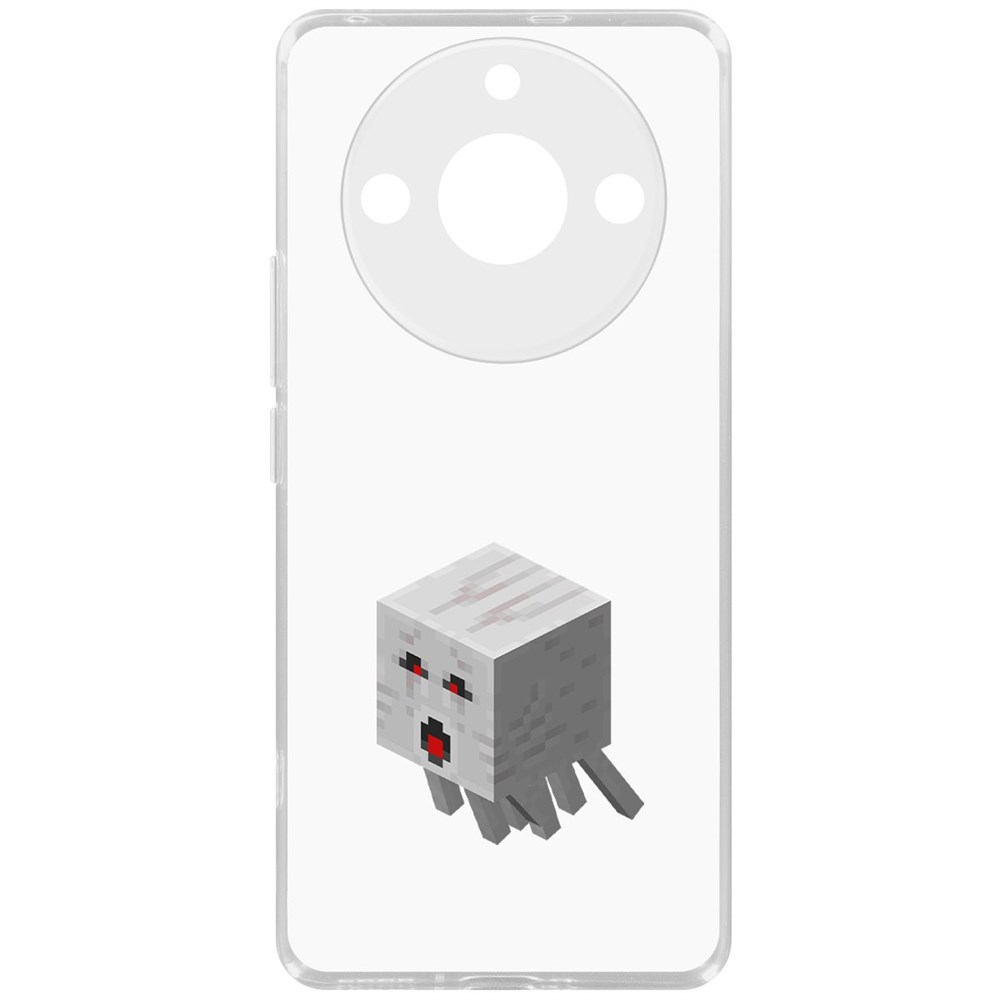 

Чехол-накладка Krutoff Clear Case Minecraft-Гаст для Realme 11 Pro, Прозрачный