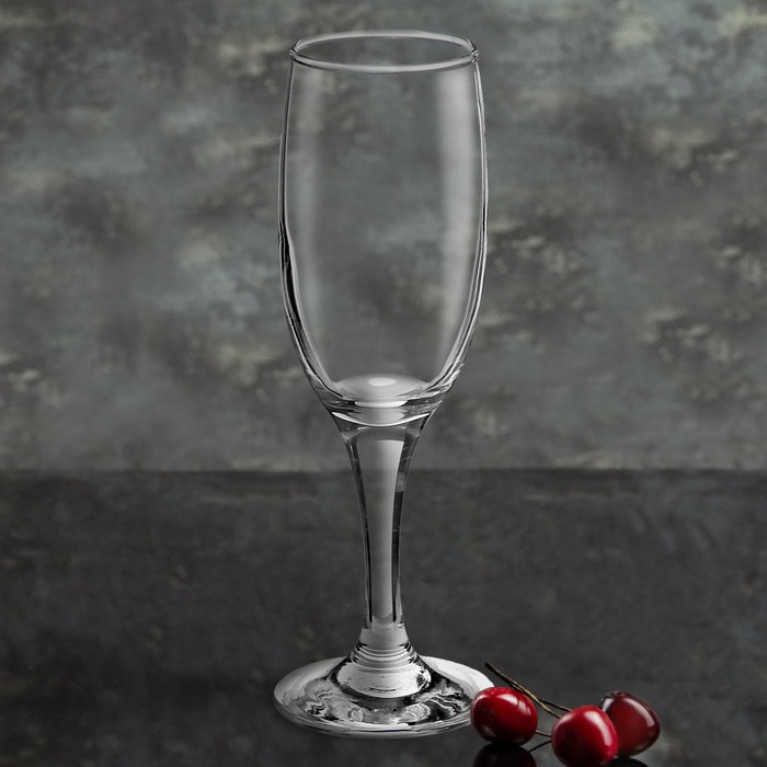 Фужер для шампанского стеклянный Bistro, 190 мл (12 шт.)