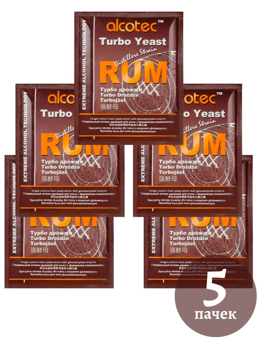 

Дрожжи спиртовые ALCOTEC Rum Turbo