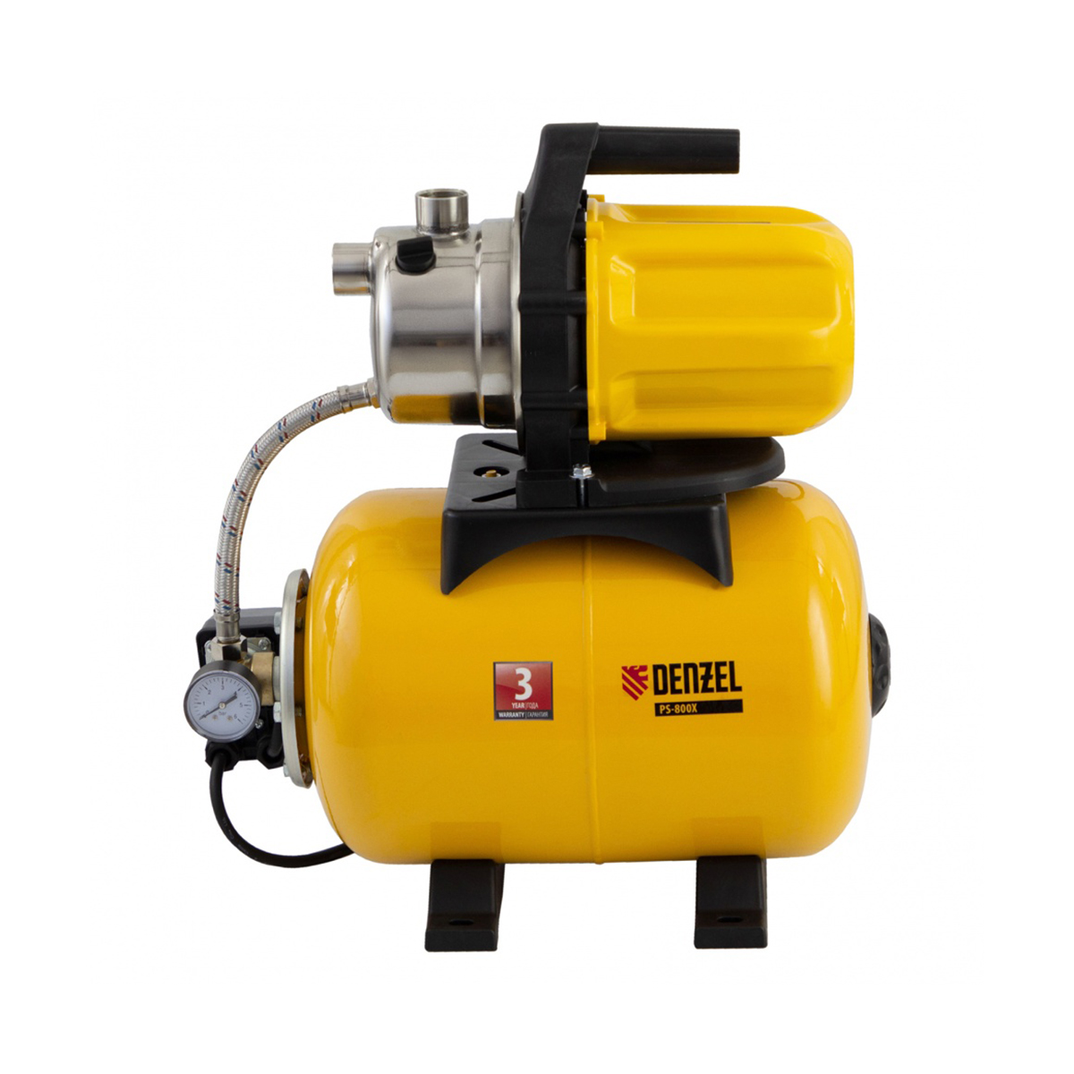 фото Насосная станция denzel ps800x 800вт 97210