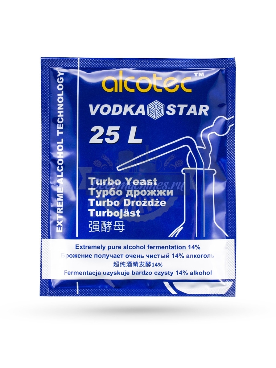 

Дрожжи спиртовые ALCOTEC Vodka Star