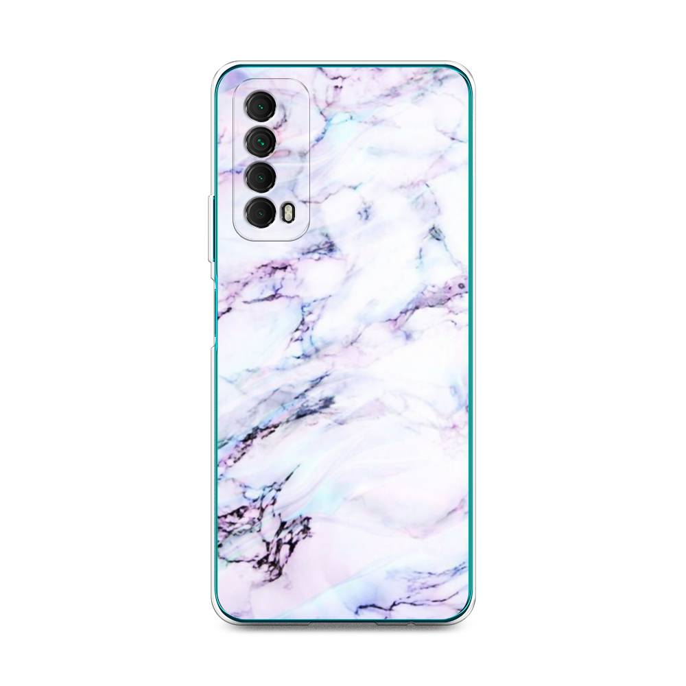 

Чехол для Huawei P Smart 2021 "Радужный мрамор", Серый;фиолетовый, 6104750-3
