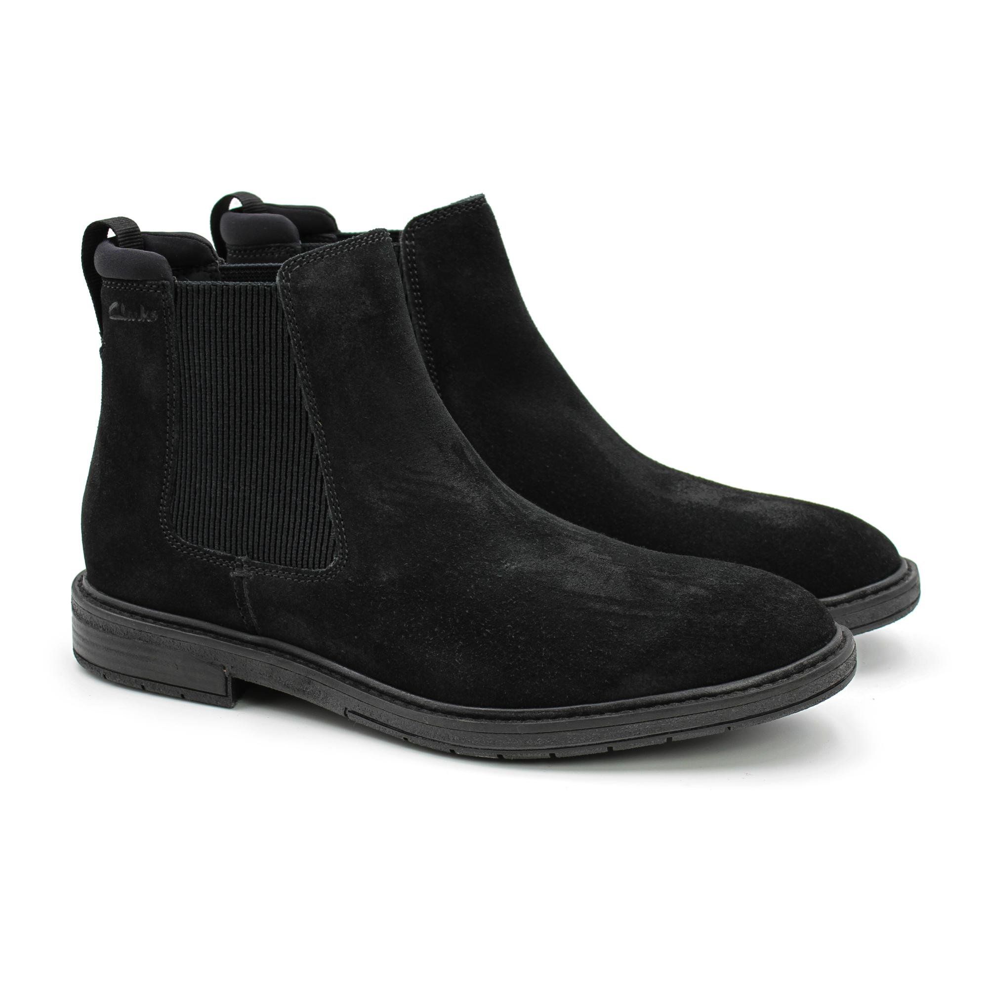 Ботинки мужские Clarks Clarkdale Hall 26162276 черные 42 EU