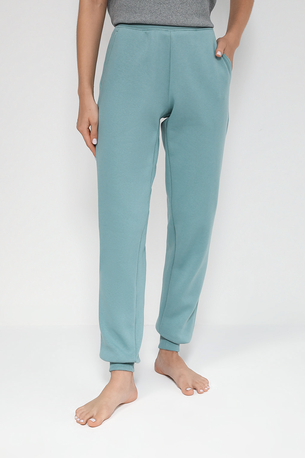 

Спортивные брюки женские Emporio Armani 164416 3F265 голубые S, Голубой, 164416 3F265