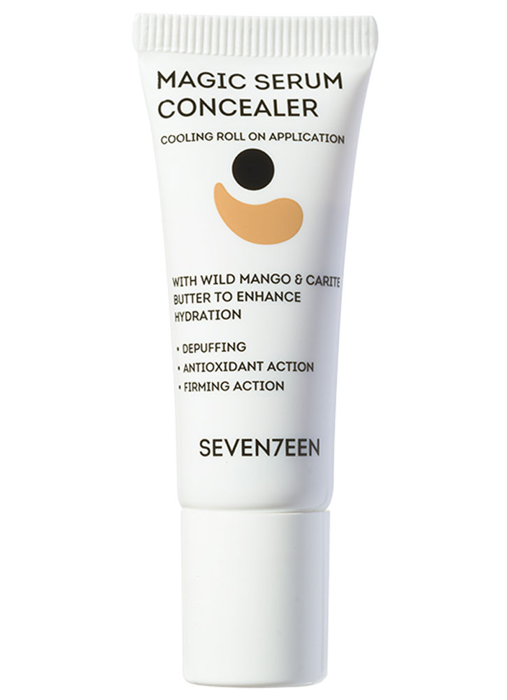 Консилер-сыворотка Seventeen для кожи вокруг глаз Magic Serum Concealer, 02 консилер seventeen matt concealer extra coverage т 03 средний беж