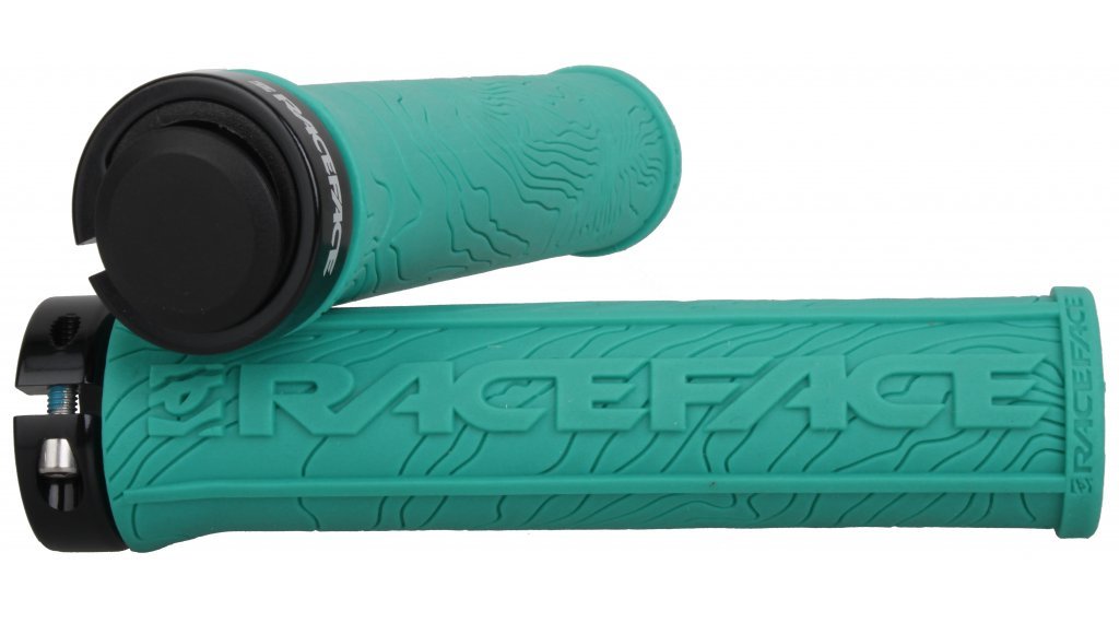 Велосипедные грипсы Race Face Half Nelson Lock On Grips Turquoise (AC990065)