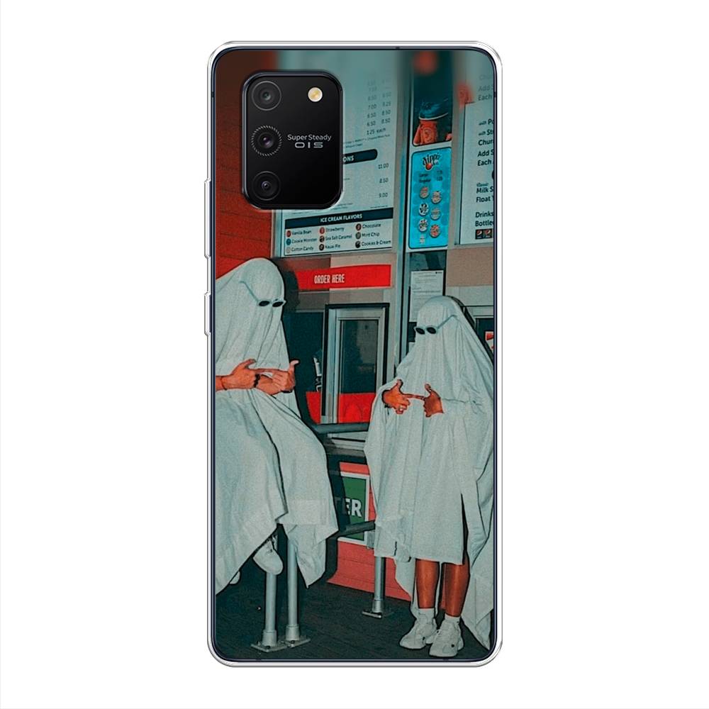 

Чехол Awog на Samsung Galaxy A91/S10 Lite "Chillin Killin", Разноцветный, 29950-9