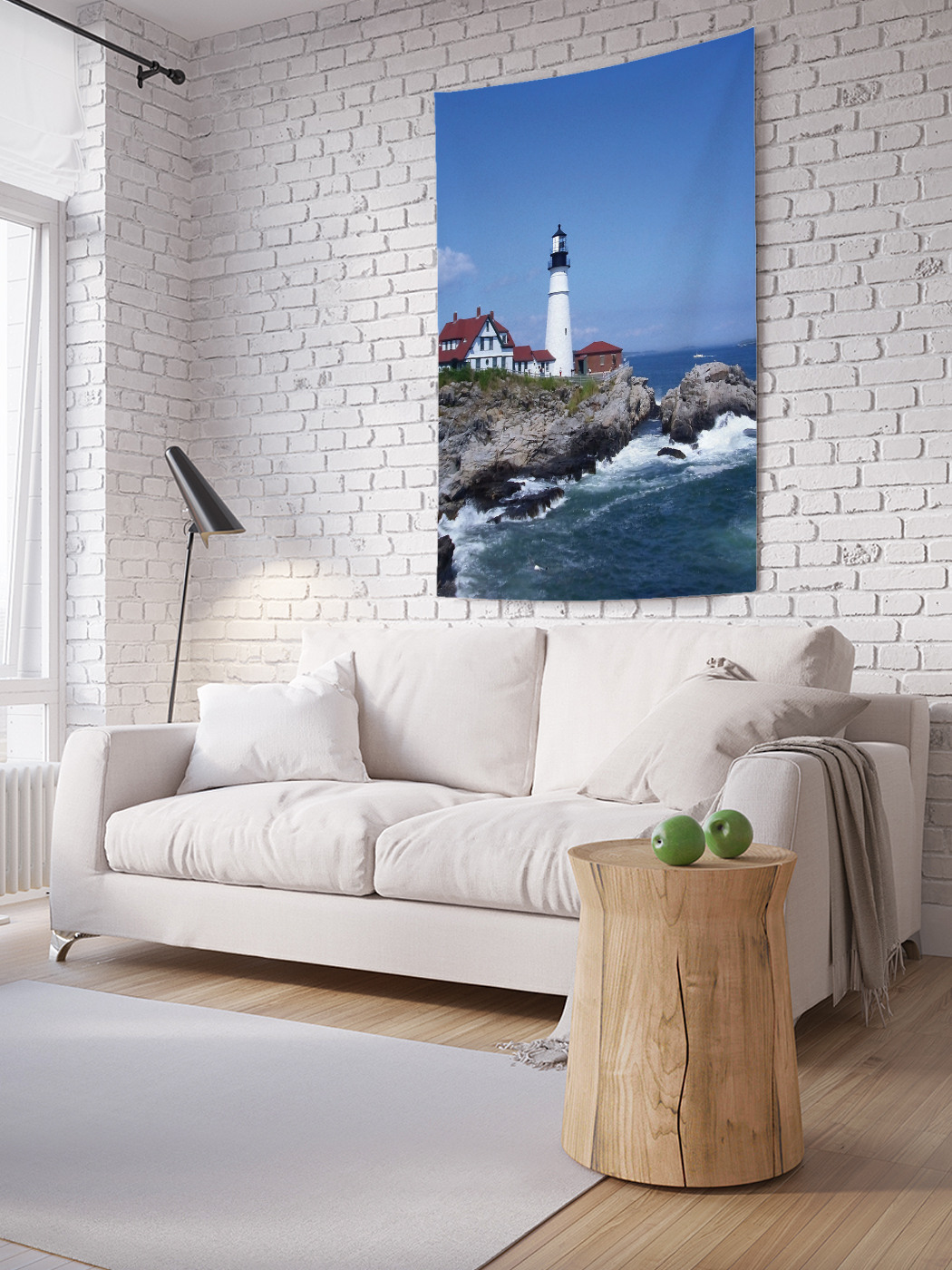 

Вертикальное фотопанно на стену JoyArty Дом у маяка 150x200 см, Дом у маяка