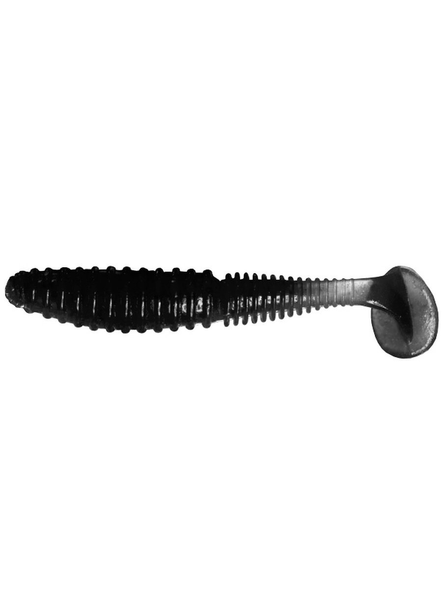 

Мягкие приманки LureMax AYAME 4''/9,5см, LSA4-006 Black, Черный