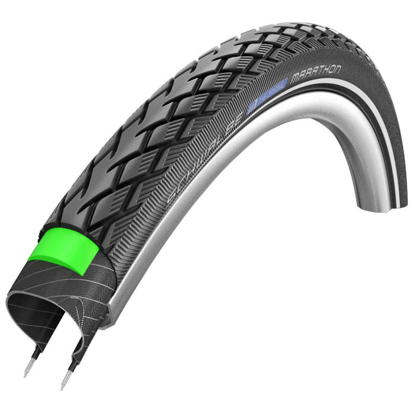 

Покрышка 28х1,65 44-622 SCHWALBE Marathon Perf/GreenGuard/TwinSkin, Черный, Marathon