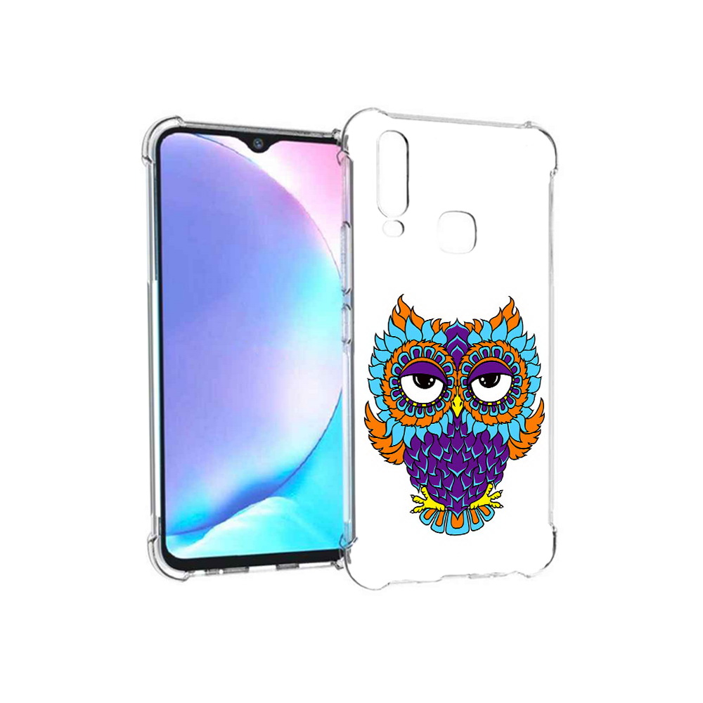 

Чехол MyPads Tocco для Vivo Y17 Цветная сова (PT136369.382.198), Tocco