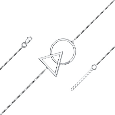 

Браслет из серебра с бриллиантом Империал Б2086/Ag-620БР, Б2086/Ag-620БР