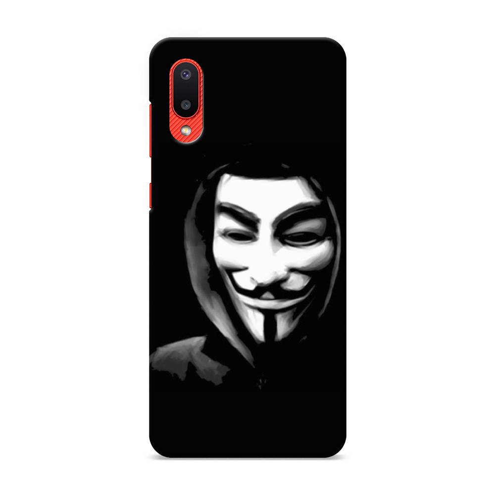 

Пластиковый чехол "Анонимус" на Samsung Galaxy A02, 2102520-4