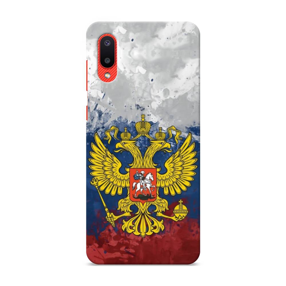 

Пластиковый чехол "РФ" на Samsung Galaxy A02, 2102520-4