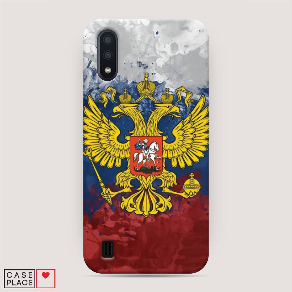 

Пластиковый чехол "РФ" на Samsung Galaxy A01