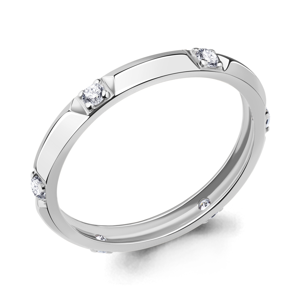 

Кольцо из белого золота с бриллиантом р. , Aquamarine 964062_585_бз, 964062_585_бз