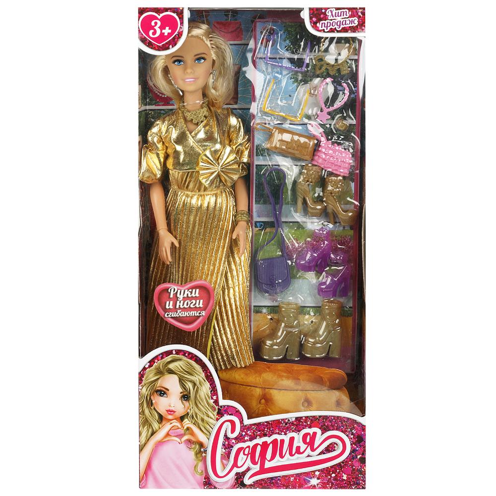 

Кукла-модница 29 см София Карапуз 66001-SET24-S-BB