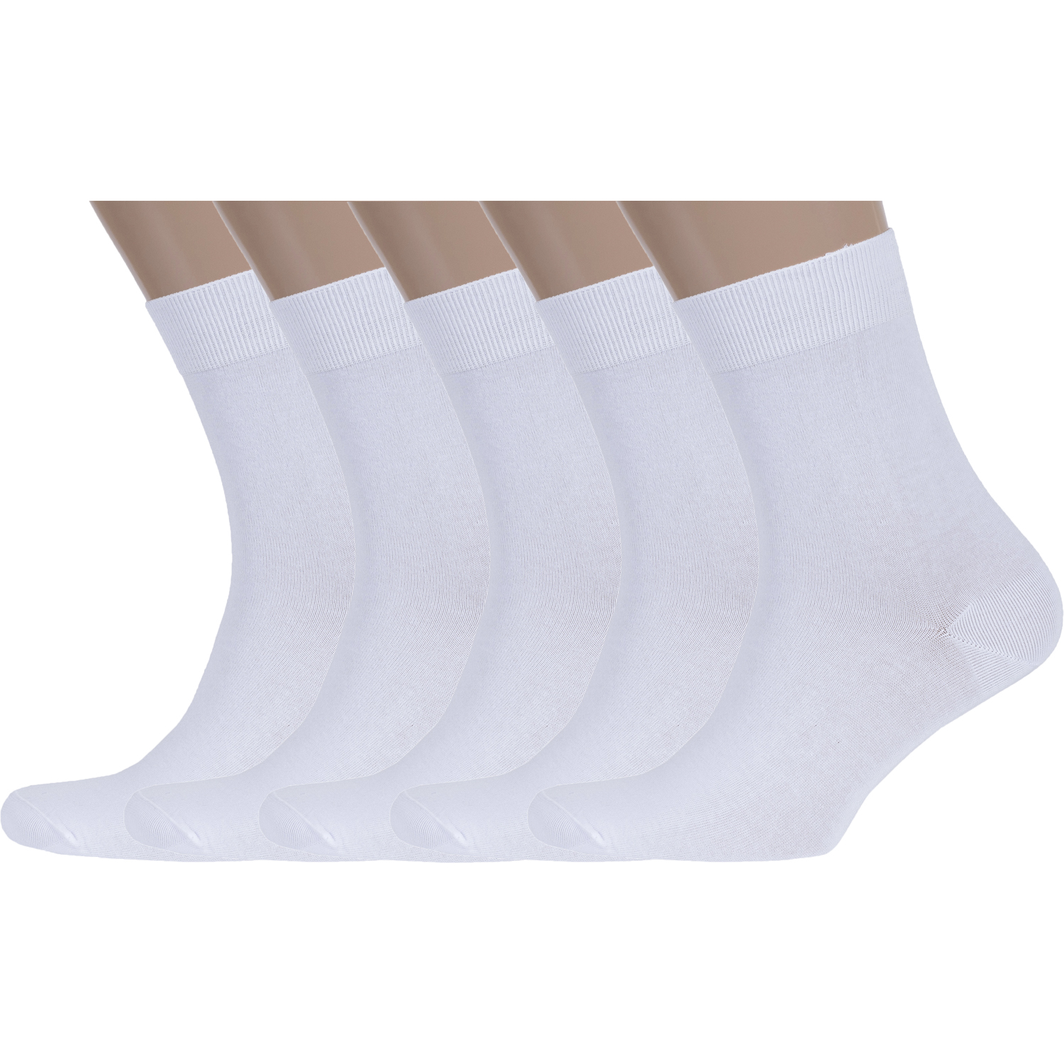 

Комплект носков мужских Rusocks 5-М-1134 белых 31, Белый, 5-М-1134