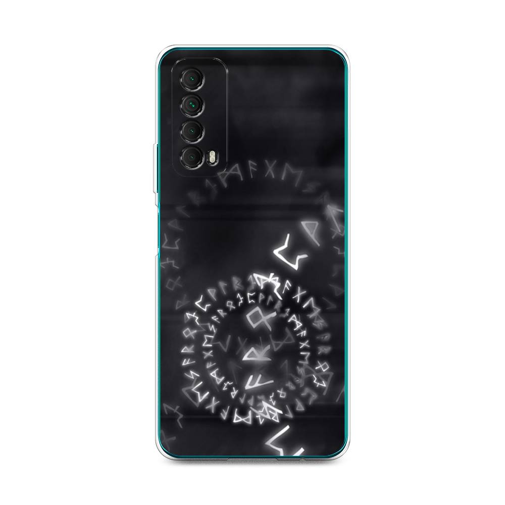 

Чехол для Huawei P Smart 2021 "Руны", Серый;черный, 6104750-3