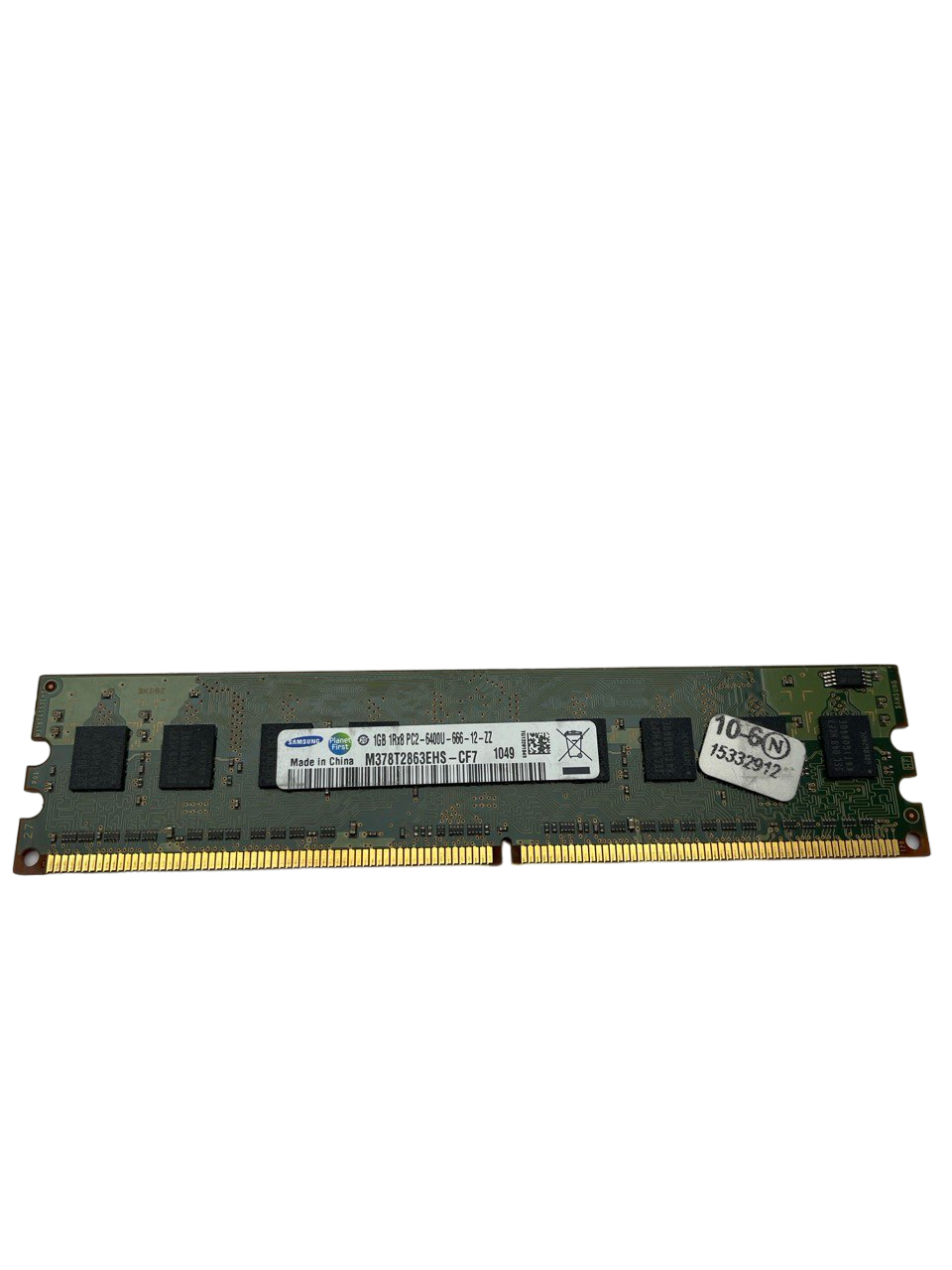 

Оперативная память Samsung M378T2863EHS-CF7 (232215) DDR2 1x1Gb 800MHz, M378T2863EHS-CF7