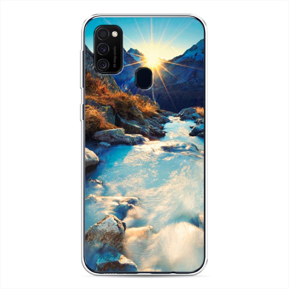 

Чехол Awog на Samsung Galaxy M21/M30s "Восход 7", Разноцветный, 29750-4