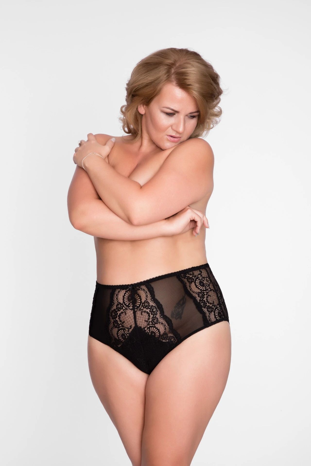 

Женские трусики-слип с высокой линией талии, 008