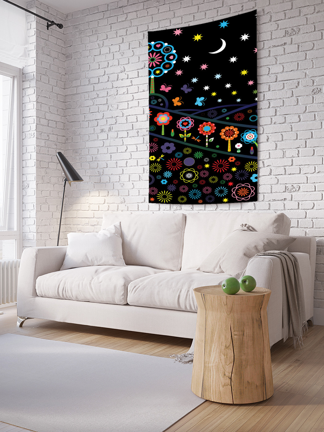 

Вертикальное фотопанно на стену JoyArty Фантазия ночи 150x200 см, Фантазия ночи
