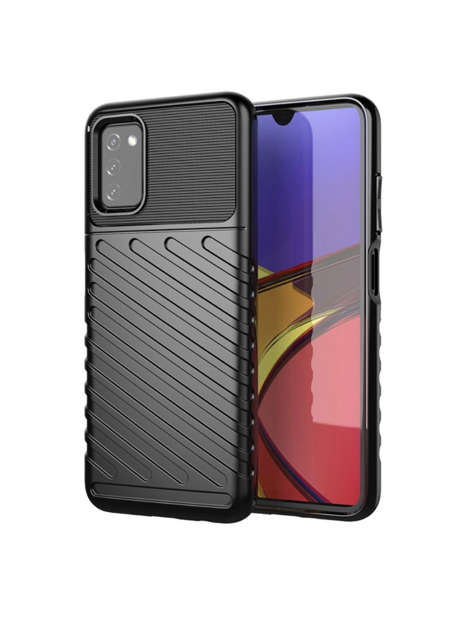 

Чехол Thunder для смартфона Samsung Galaxy A03s Черный
