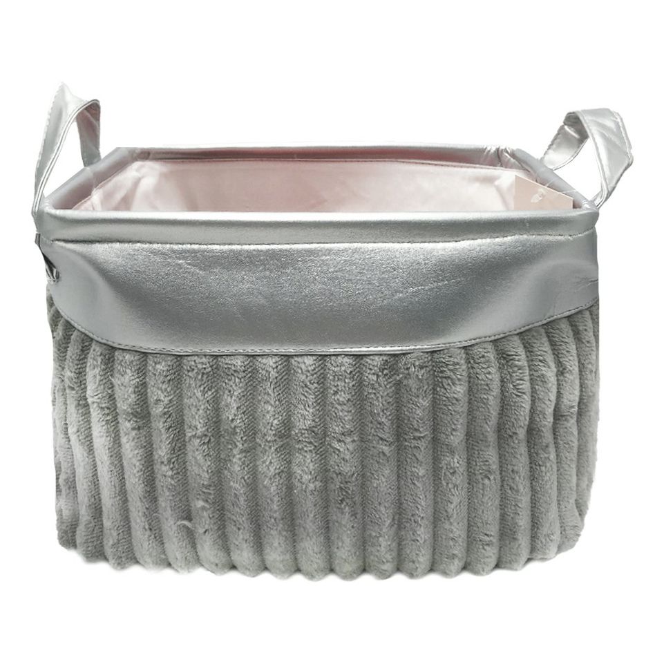 

Коробка для xранения TrendTime 33x20x19 см серая