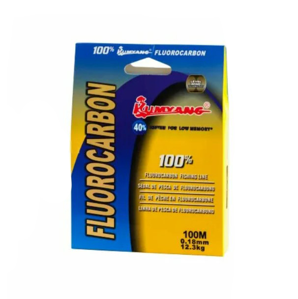 фото Леска рыболовная fluorocarbon 100 m (0.50 mm/ 55.3 kg) nobrand