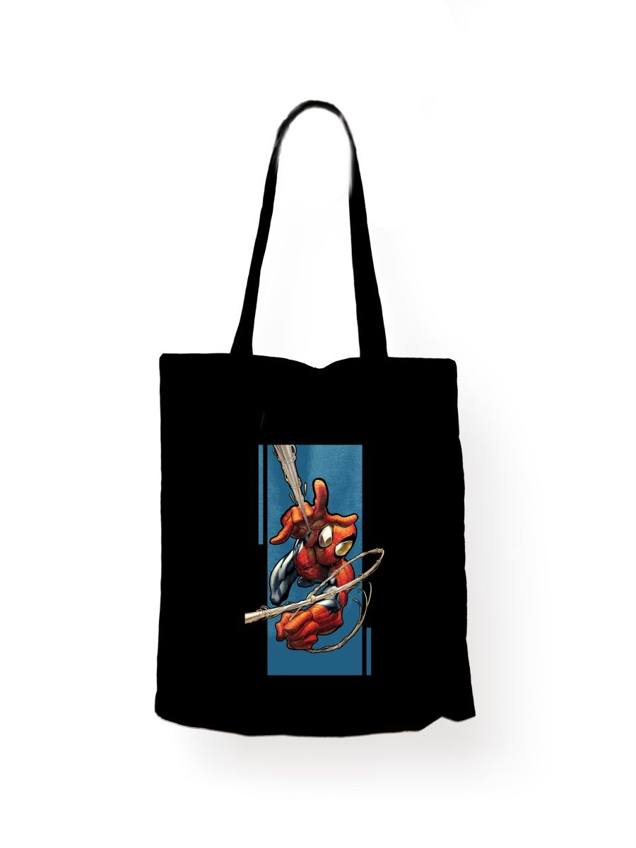 фото Сумка шоппер унисекс сувенирshop spider-man/человек-паук 13, черный