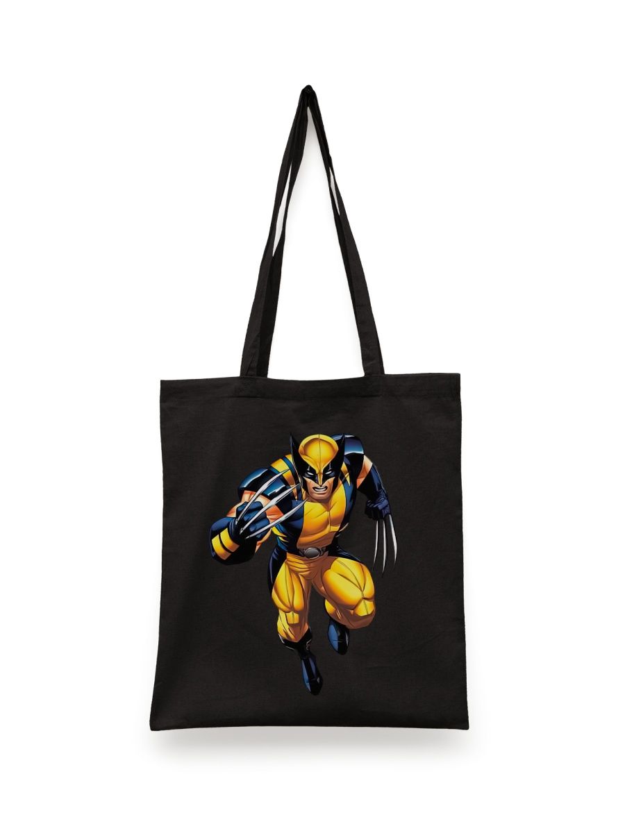 Сумка шоппер унисекс СувенирShop Wolverine/Росомаха/Логан 7, черный