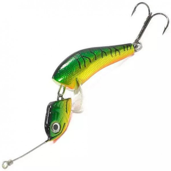 

Джиг WAKE воблер JigWobbler 8гр.5см. Green Tiger FS, 00-00030273