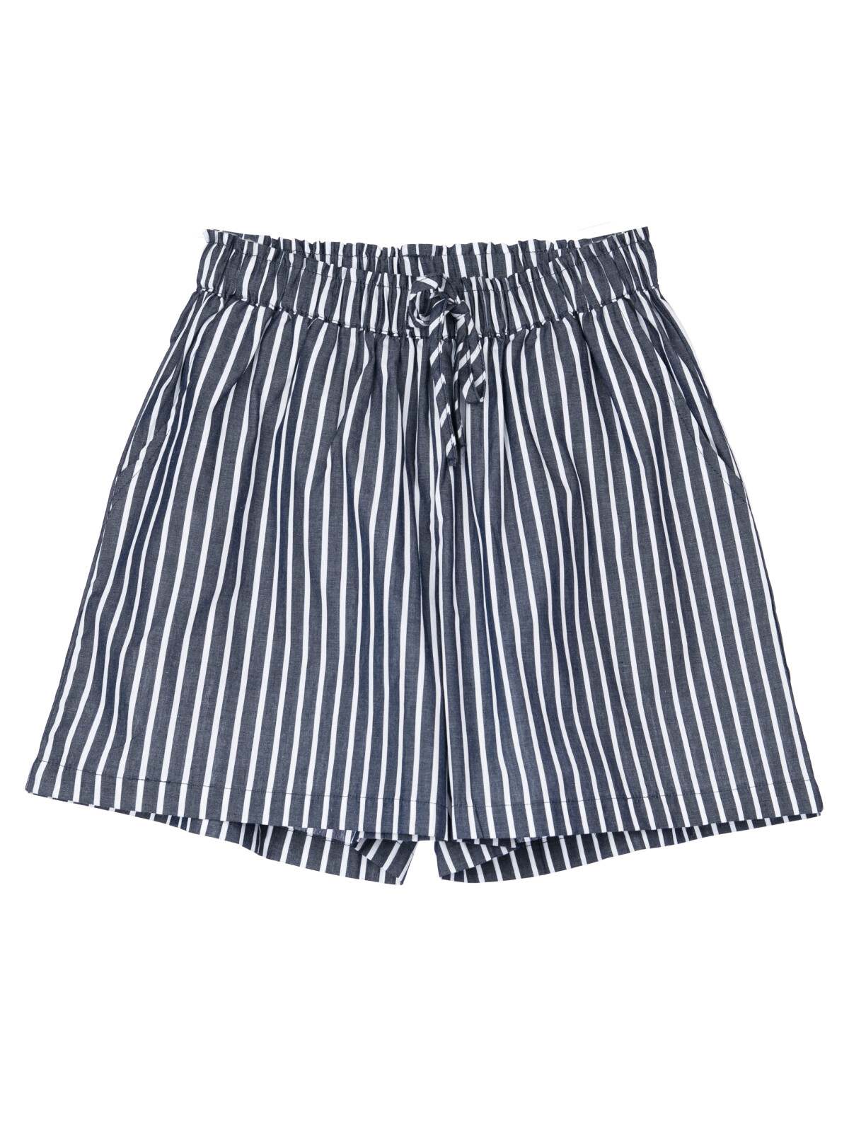 

Шорты детские PlayToday 12421615, тёмно-синий,белый, 140, 12421615