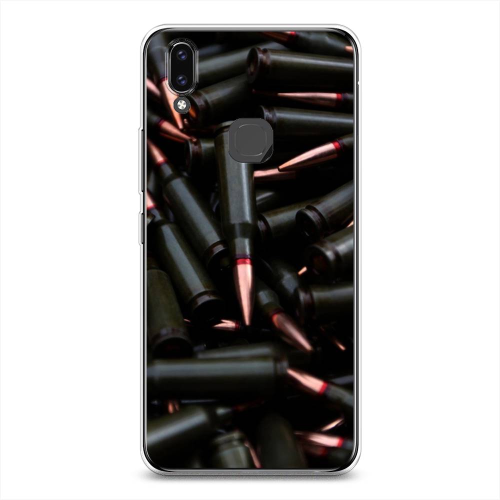 

Чехол Awog на Vivo V9/Y85 "Пули черные", Разноцветный, 260150-5