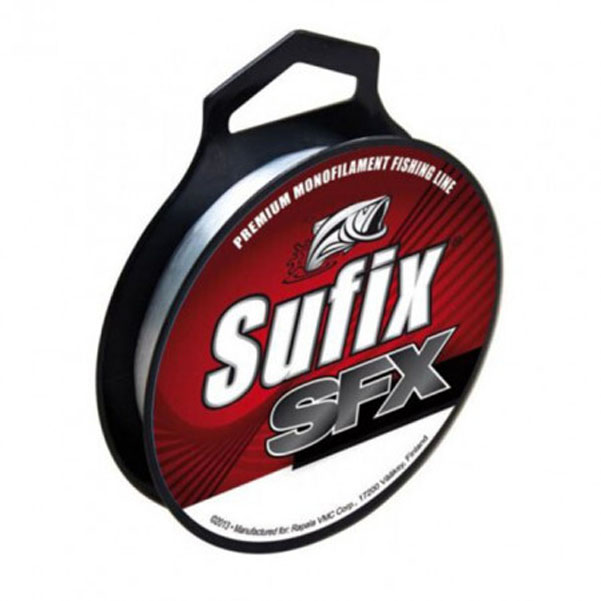 

Леска монофильная прозрачная Sufix SFX Clear 100 м (15.4кг. / 0.40мм. / 100м.), SFX