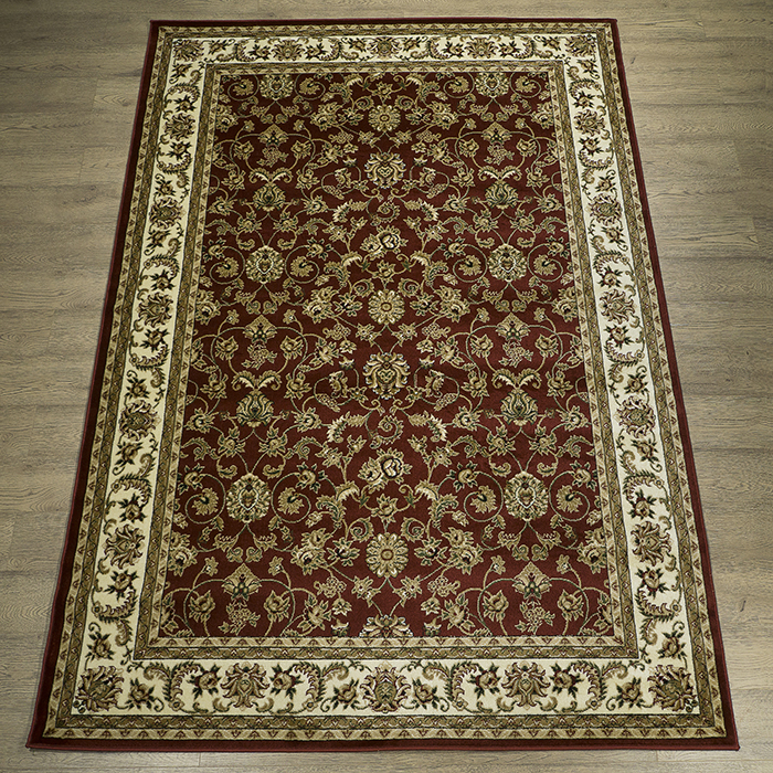

Ковёр Kitroom Акварель 250x400 прямоугольный бордовый, кремовый 20624