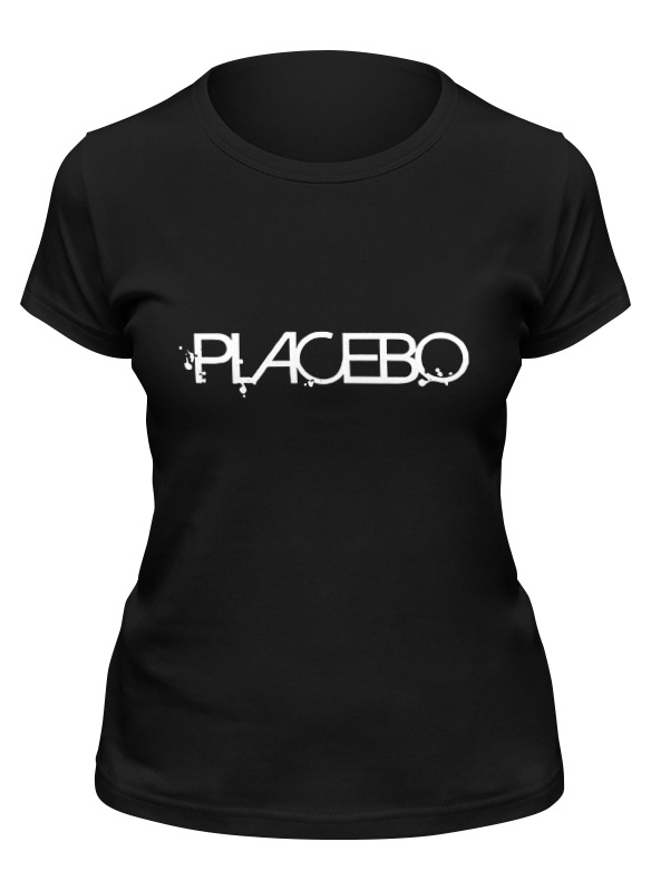 

Футболка женская Printio Placebo черная S, Черный, Placebo