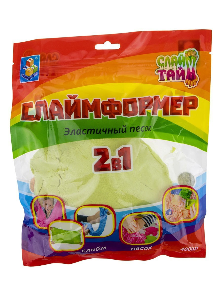 

Слаймформер 1 Toy 400 гр с 1 формочкой, жёлтый Т16543У