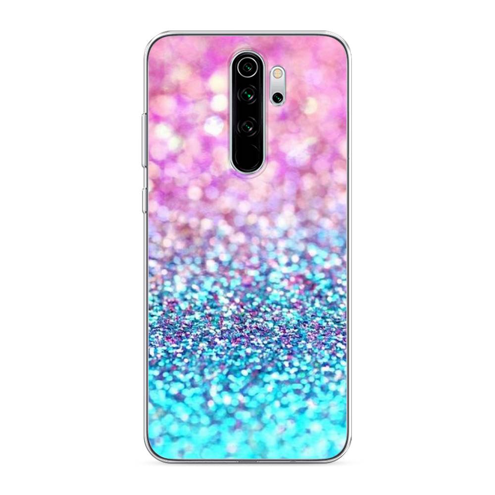 

Чехол Awog "Розово-голубые глиттеры рисунок" для Xiaomi Redmi Note 8 Pro