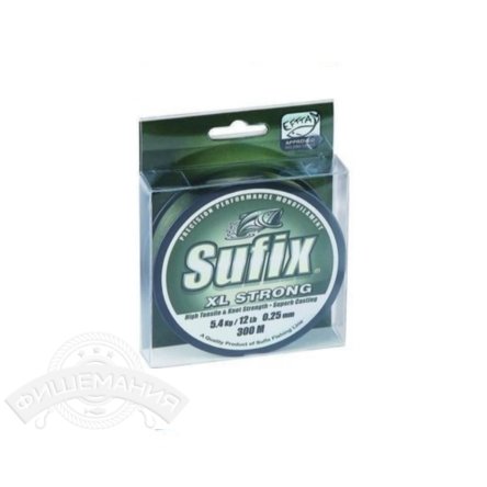 

Леска Sufix XL Strong x10 Platinum 100м (1.9кг. / 0.14мм. / 100м.)