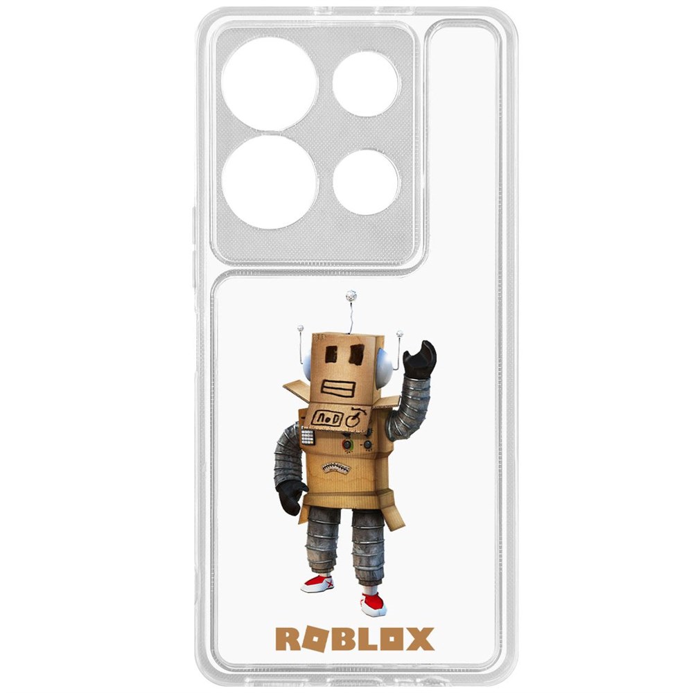 

Чехол-накладка Krutoff Clear Case Roblox-Мистер Робот для INFINIX Note 30 VIP, Прозрачный