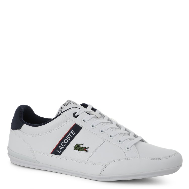 фото Кеды мужские lacoste cma0067 chaymon 0120 2 белые 9.5 uk