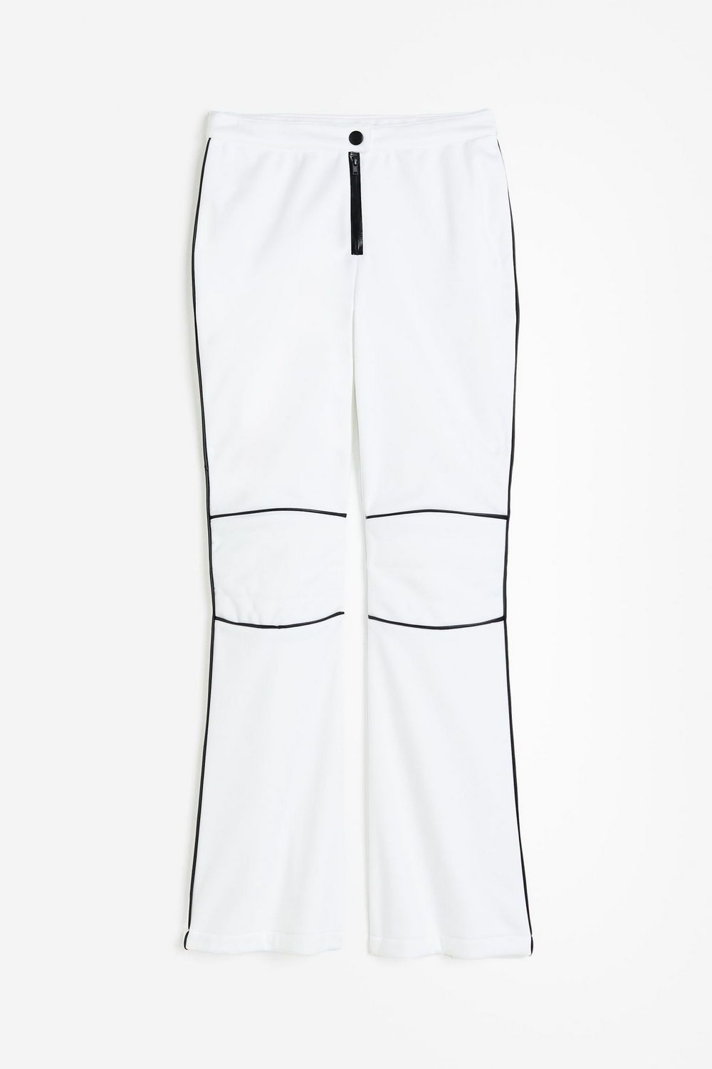 

Брюки женские H&M 1208710 белые 42 EU, Белый, 1208710