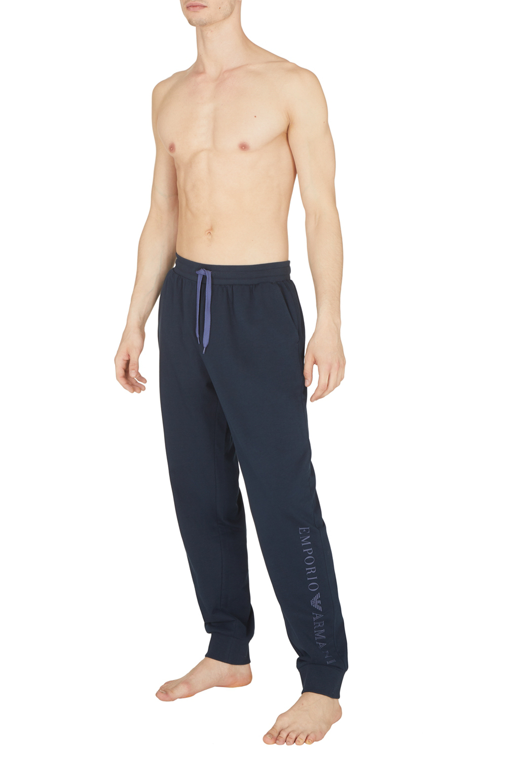 

Брюки домашние мужские Emporio Armani 111690 3R566 синие XL, Синий, 111690 3R566