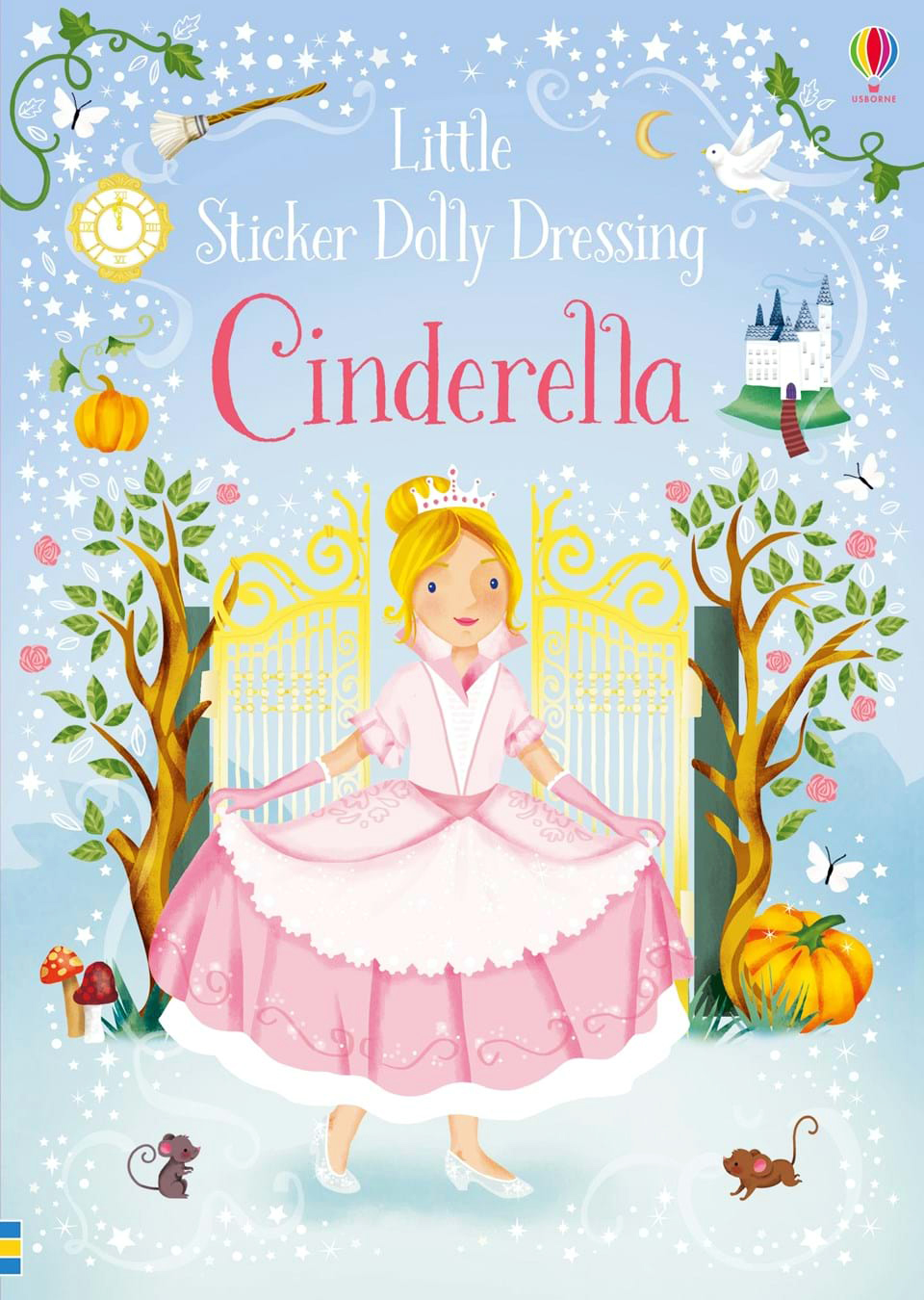 

Little Sticker Dolly Dressing. Cinderella