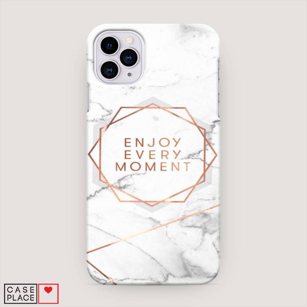 

Пластиковый чехол "Enjoy every moment мрамор" на Apple iPhone 11 Pro, 12320-5