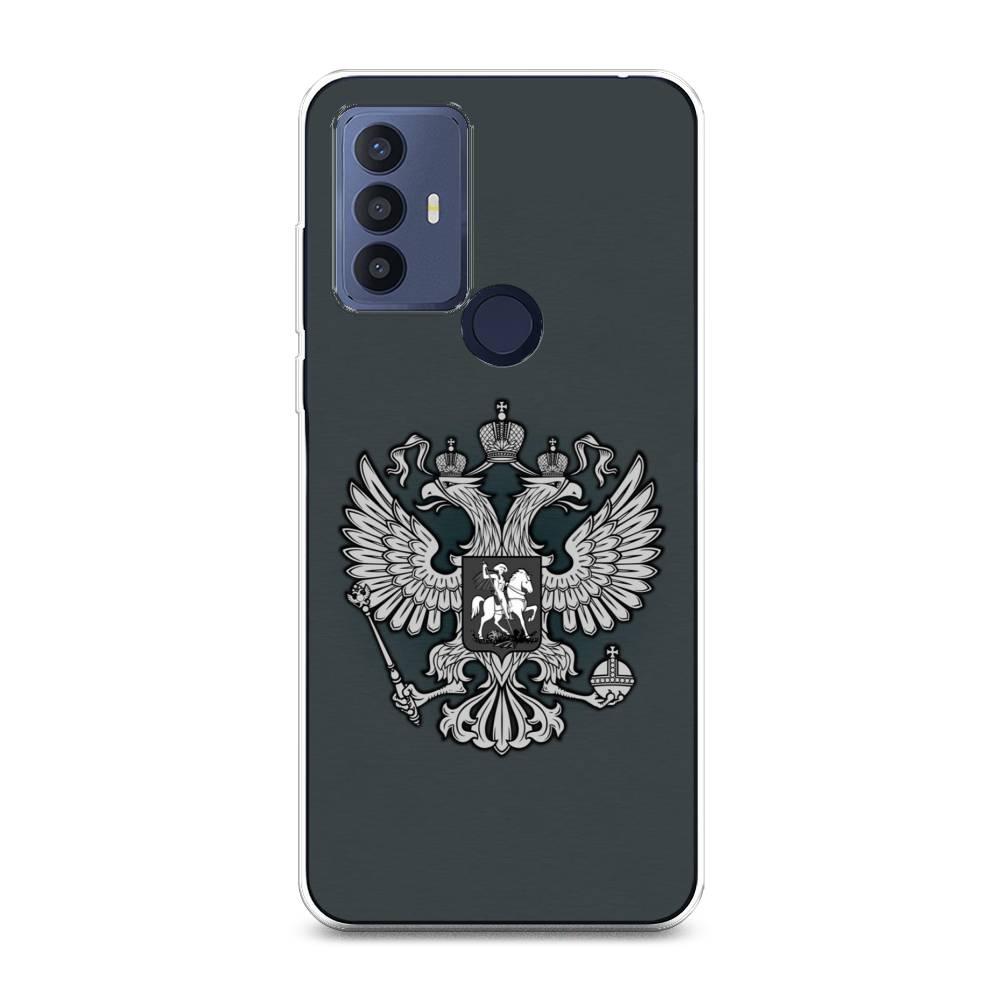 

Чехол Awog на TCL 30E "Герб России серый", Разноцветный, 290450-5
