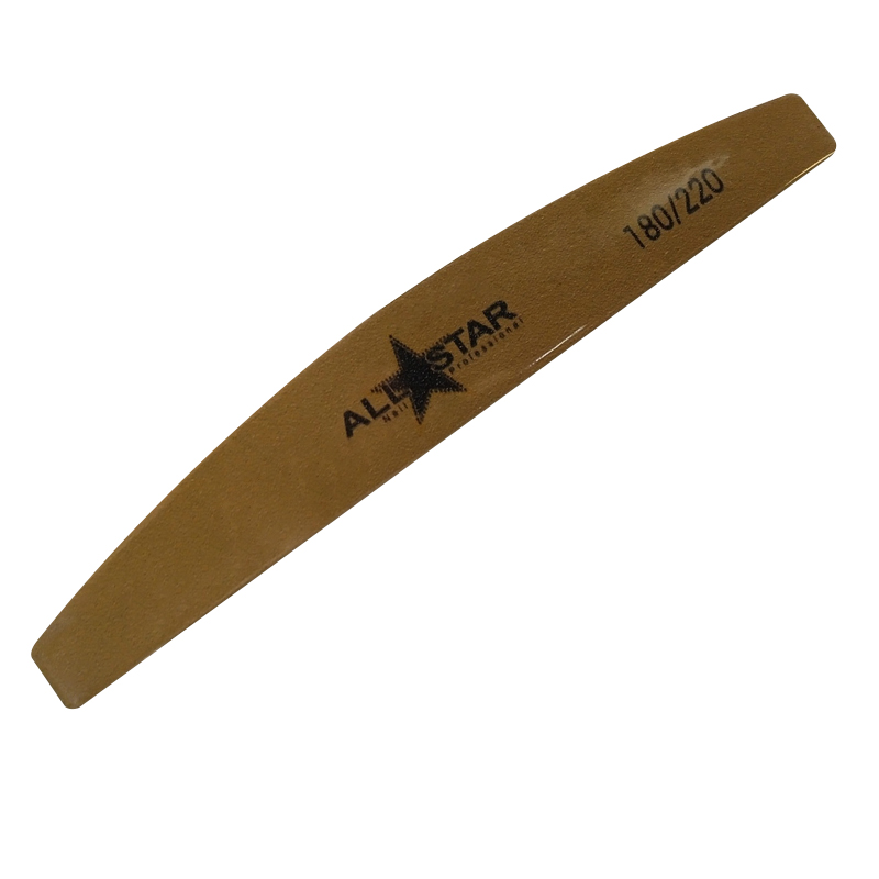 

Пилка для натуральных ногтей All Star 180/220 грит, Зеленый